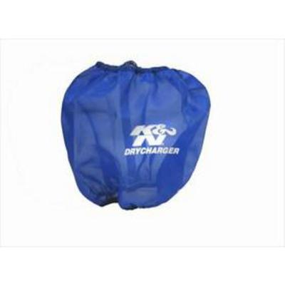 K&N DryCharger Oval Tapered Filter Wrap (Blue) - RF-1034DL